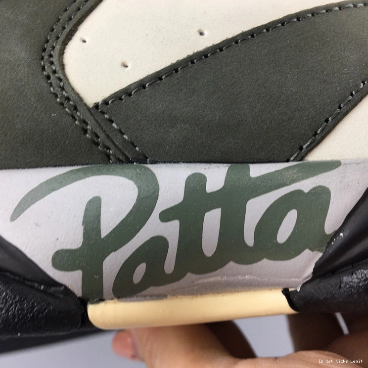 SP 7 100 AT3375 Patta Air x Retro  Jordan 'Icicle' 0320